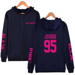 Blackpink  Fermuarlı Sweatshirt