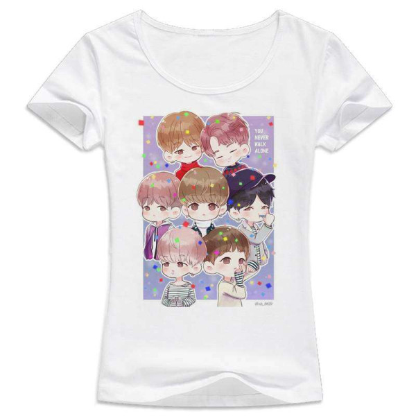 Bts Kısa Kollu Tişört Bts Kısa Kollu Tişört