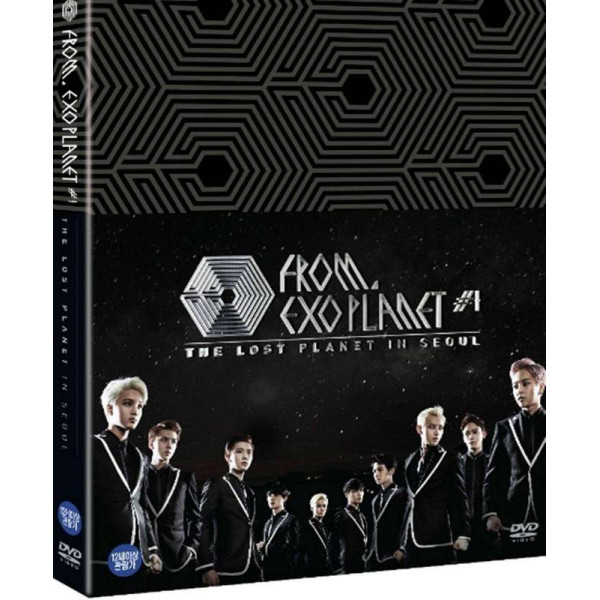 K-POP EXO FROM. EXOPLANET #1 THE LOST PLANET-IN SEOUL DVD 3DISC+PHOTOBOOK SEALED
