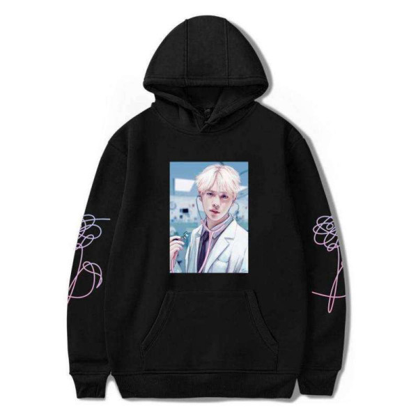 Bts Kapşonlu Sweatshirt