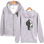 Bts Bt21 Fermuarlı Swweatshirt Bts Bt21 Fermuarlı Swweatshirt