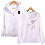 Bts Zipper Hoodie