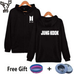 Bts Zipper Hoodie Bts Zipper Hoodie