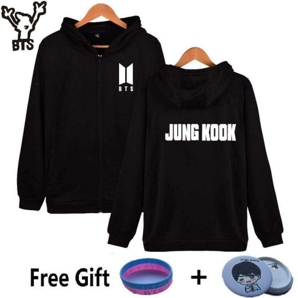 Bts Zipper Hoodie Bts Zipper Hoodie