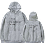 BTS Kapşonlu Sweatshirt BTS Kapşonlu Sweatshirt