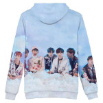 BTS Kapşonlu Sweatshirt BTS Kapşonlu Sweatshirt