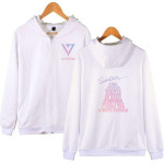 Seventeen Fermuarlı Sweatshirt BTS Fermuarlı Sweatshirt