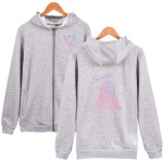 Seventeen Fermuarlı Sweatshirt BTS Fermuarlı Sweatshirt