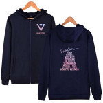 Seventeen Fermuarlı Sweatshirt BTS Fermuarlı Sweatshirt