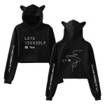 BTS Kapşonlu Sweatshirt BTS Kapşonlu Sweatshirt