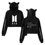 BTS Kapşonlu Sweatshirt BTS Kapşonlu Sweatshirt