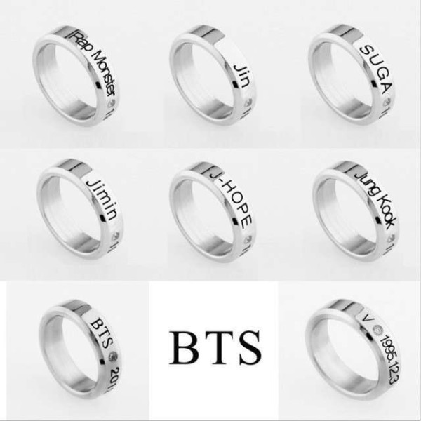 Bts Bangtan Boys Yüzükleri Tüm Üyeler