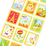 Kawaii Sticker 4adet