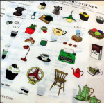 Kawaii Sticker 4adet