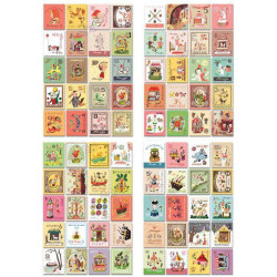 Kawaii Sticker 5 adet