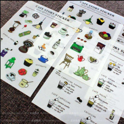 Kawaii Sticker 5 adet