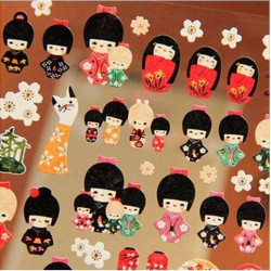 Kawaii Sticker 5et