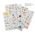 Kawaii Sticker 6adet