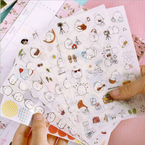 Kawaii Sticker 6adet Kawaii Sticker 6adet