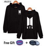 Bts Fermuarlı Sweatshirt