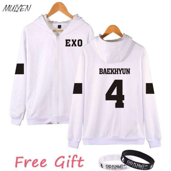 Exo Fermuarlı Sweatshirt Exo Fermuarlı Sweatshirt