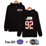 Bts Zipper Hoodie Bts Zipper Hoodie