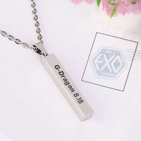 Bigbang Gdragon Bar Necklace Bigbang Gdragon Bar Necklace