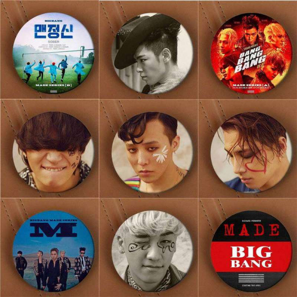 Bigbang Rozet Broş Bigbang Rozet Broş